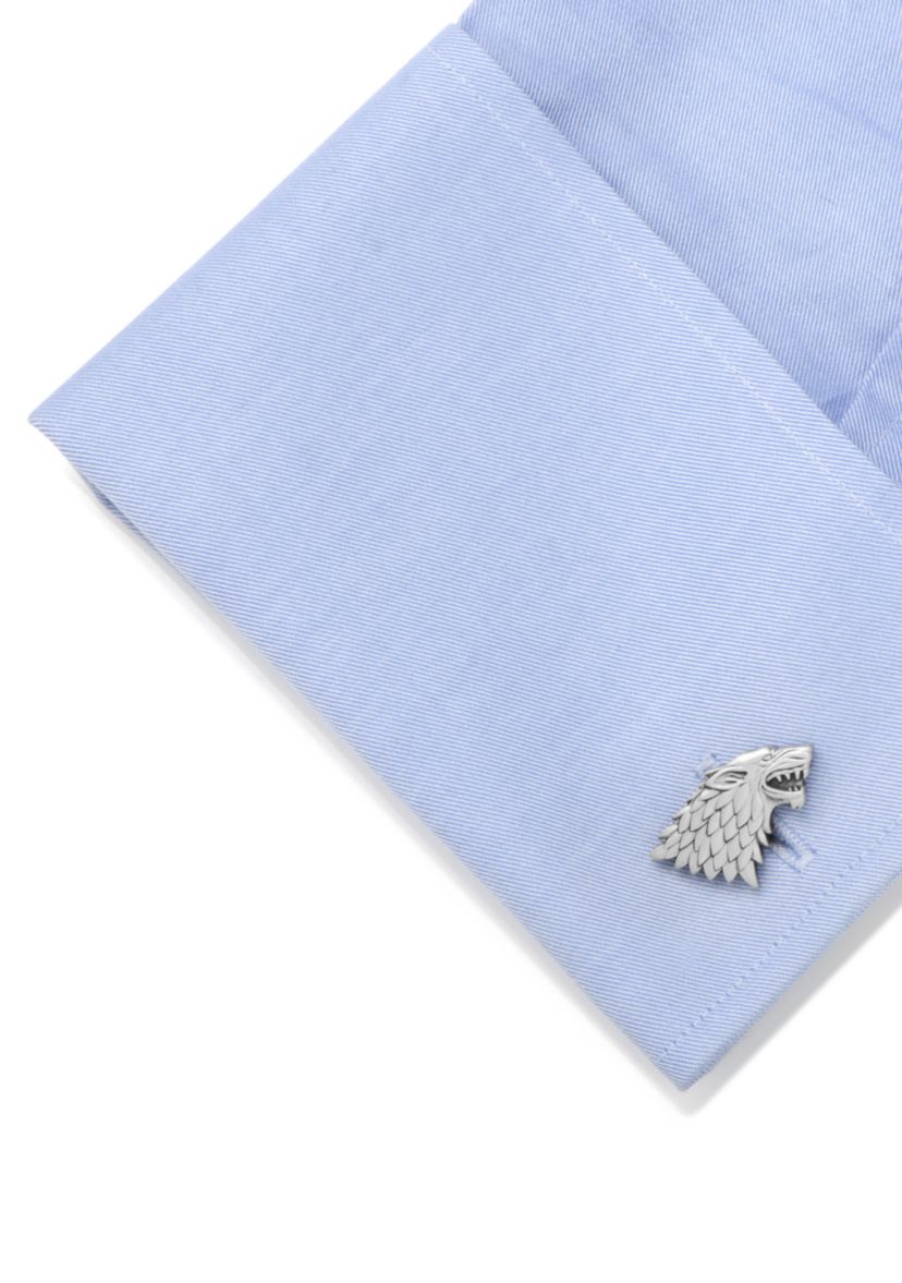 Game of Thrones Stark Direwolf Sigil Cufflinks	