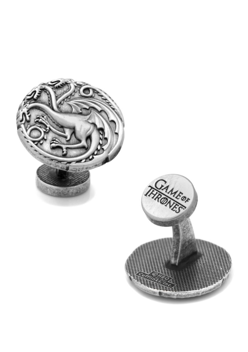 Game of Thrones Targaryen Three Headed Dragon Sigil Cufflinks
