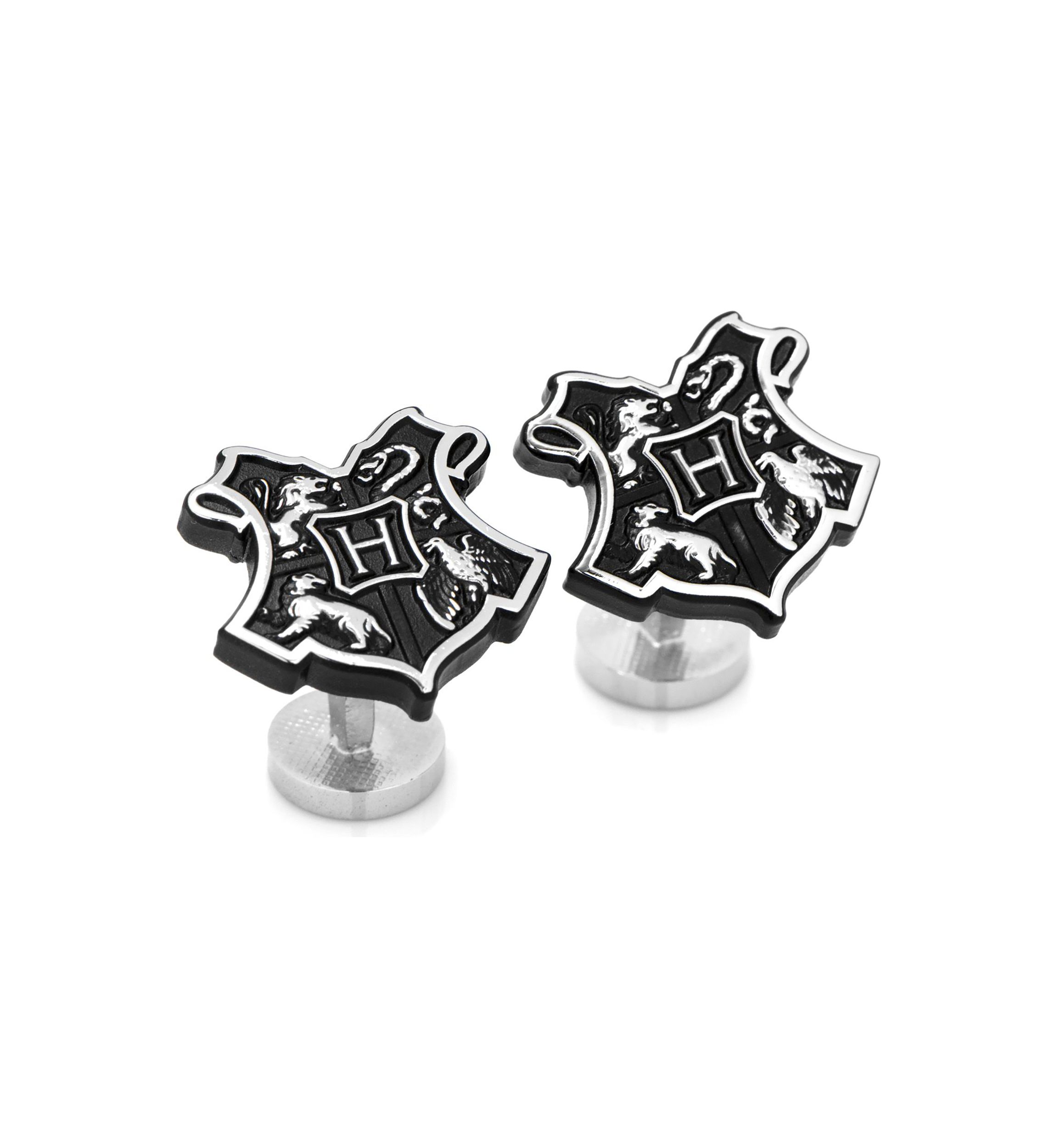 3D Hogwarts Crest Cufflinks