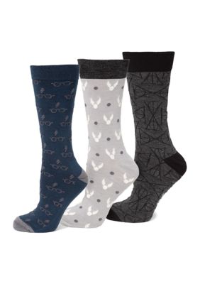 Harry Potter 3 Pack Sock Gift Set