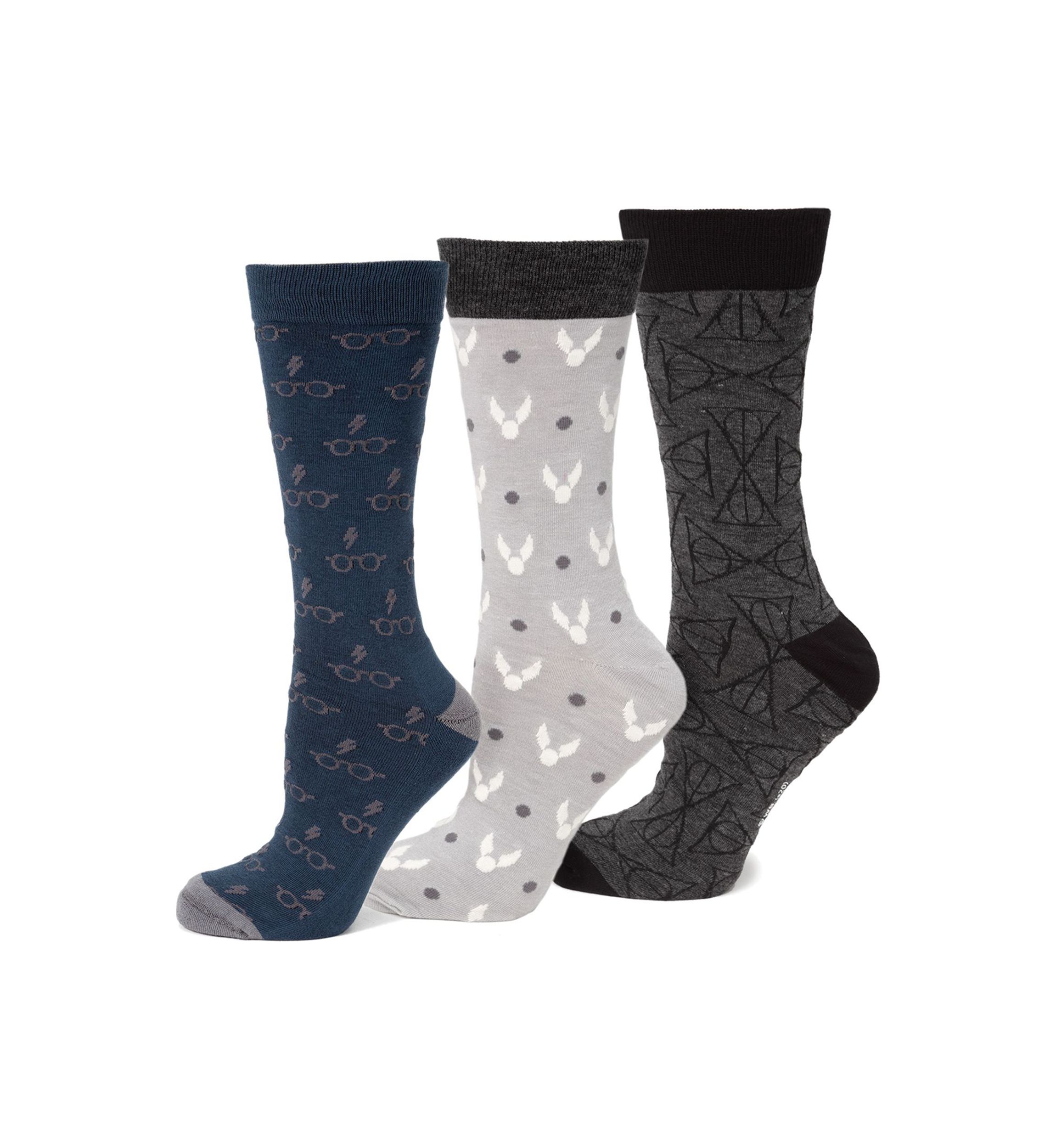 Harry Potter 3 Pack Sock Gift Set