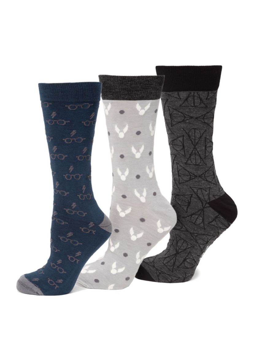 Harry Potter 3 Pack Sock Gift Set