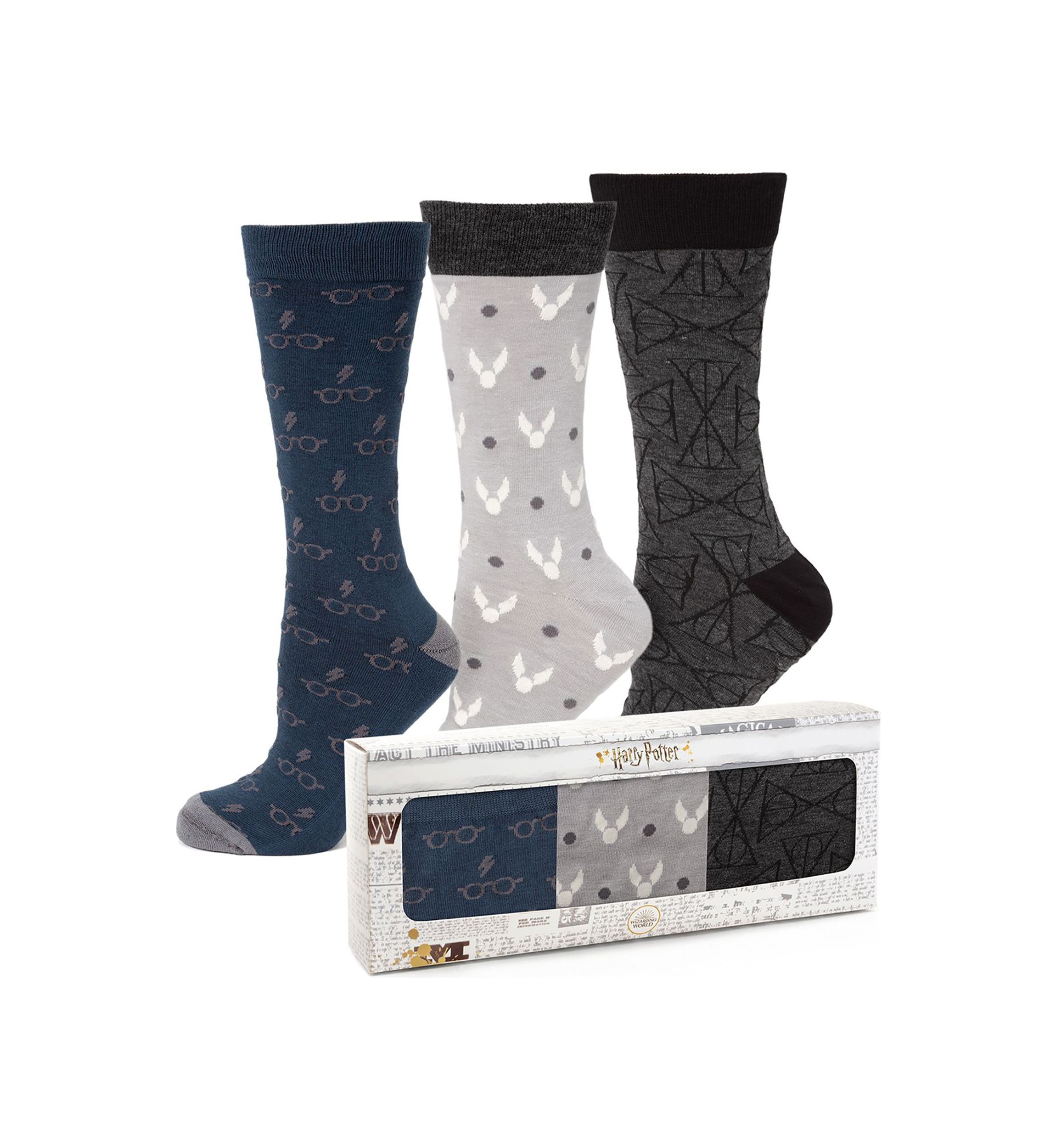 Harry Potter 3 Pack Sock Gift Set
