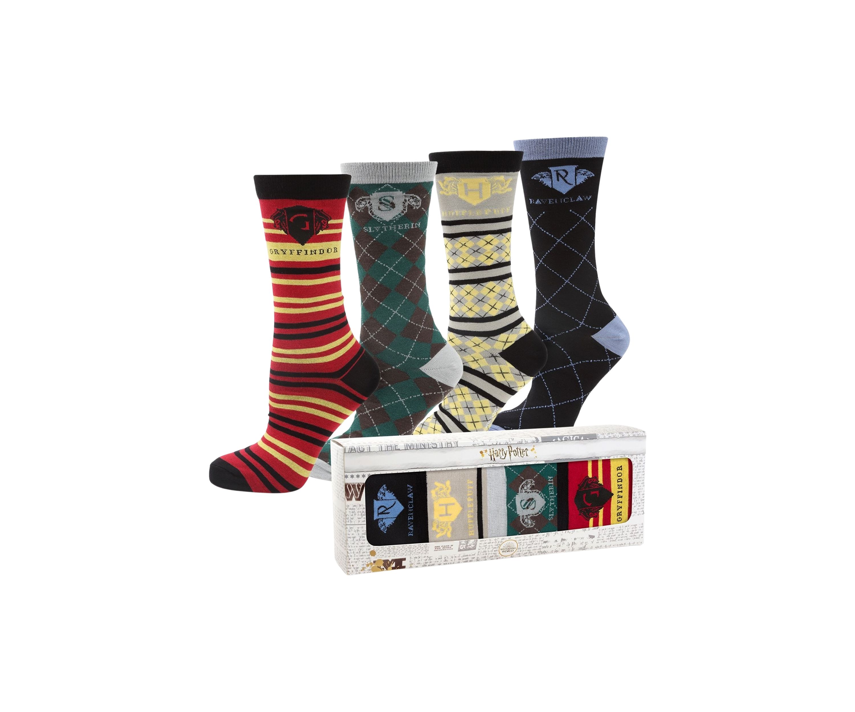 Harry Potter House 4 Socks Gift Set