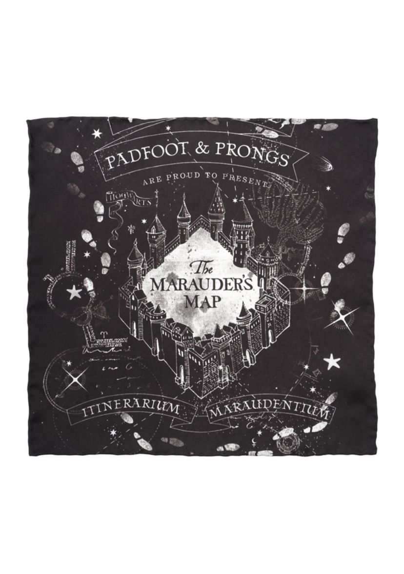 Marauders Map Pocket Square