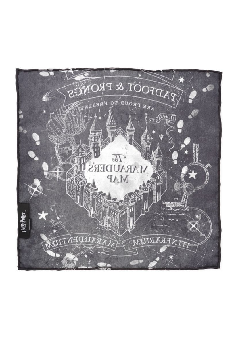 Marauders Map Pocket Square