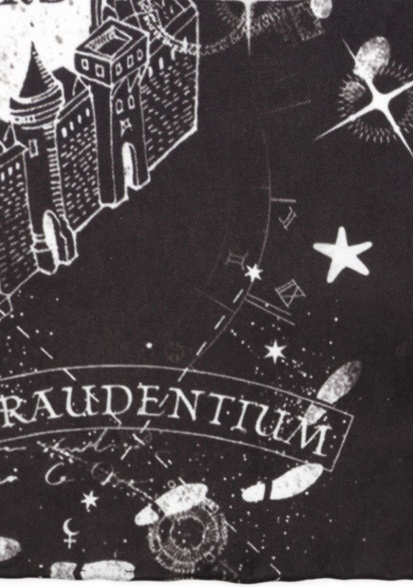 Marauders Map Pocket Square