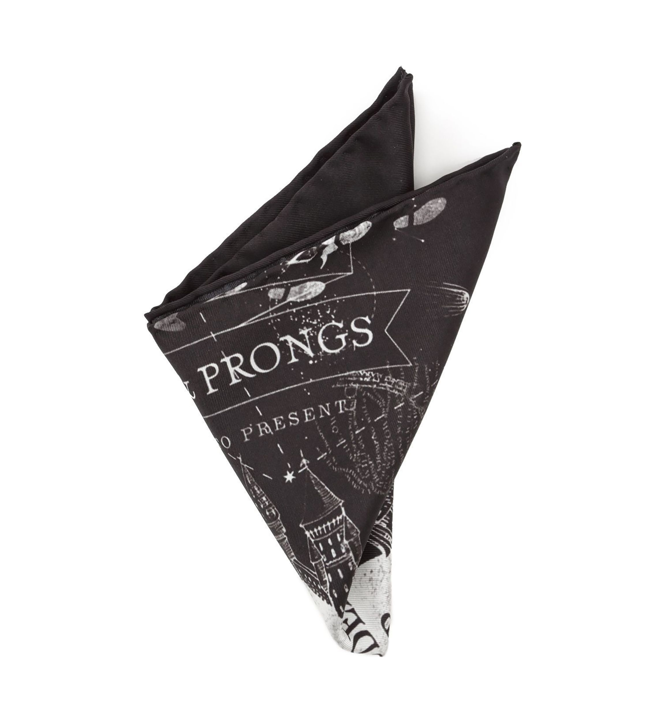 Marauders Map Pocket Square