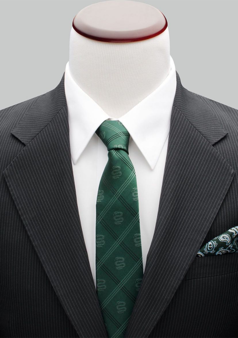 Slytherin Plaid Tie