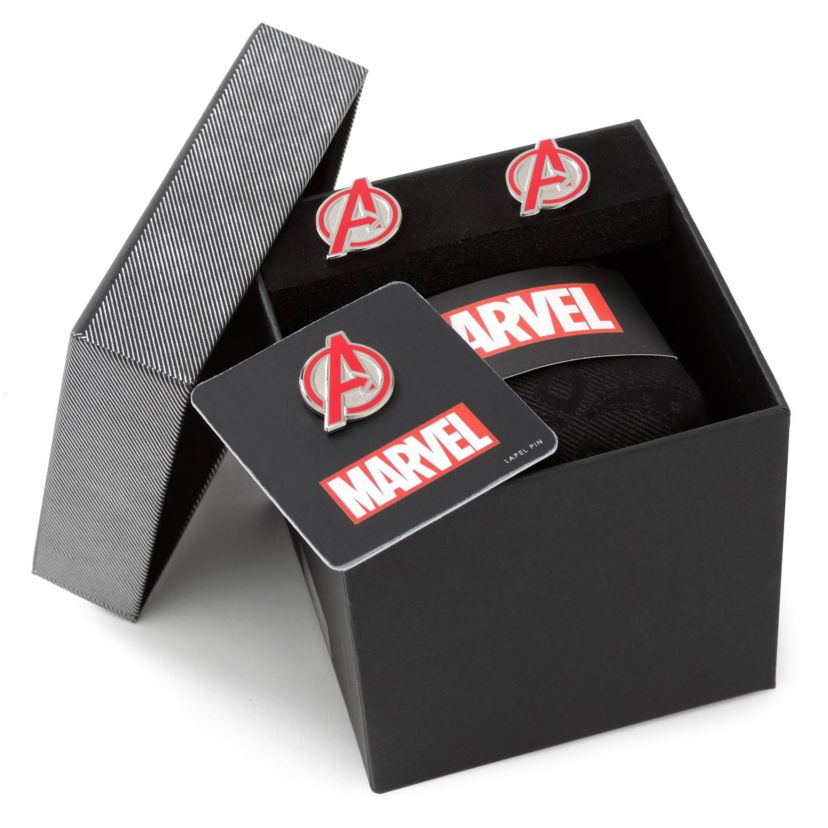 Avengers Paisley Necktie Gift Set