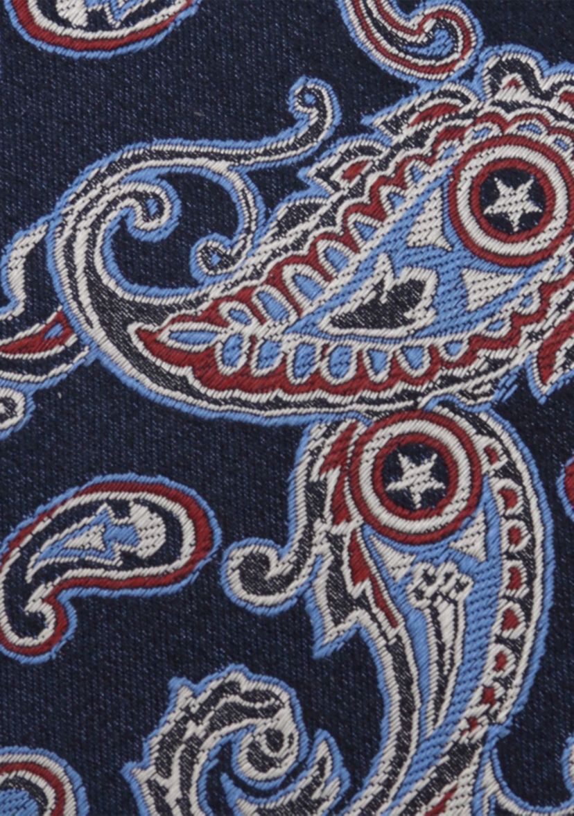 Captain America Paisley Tie