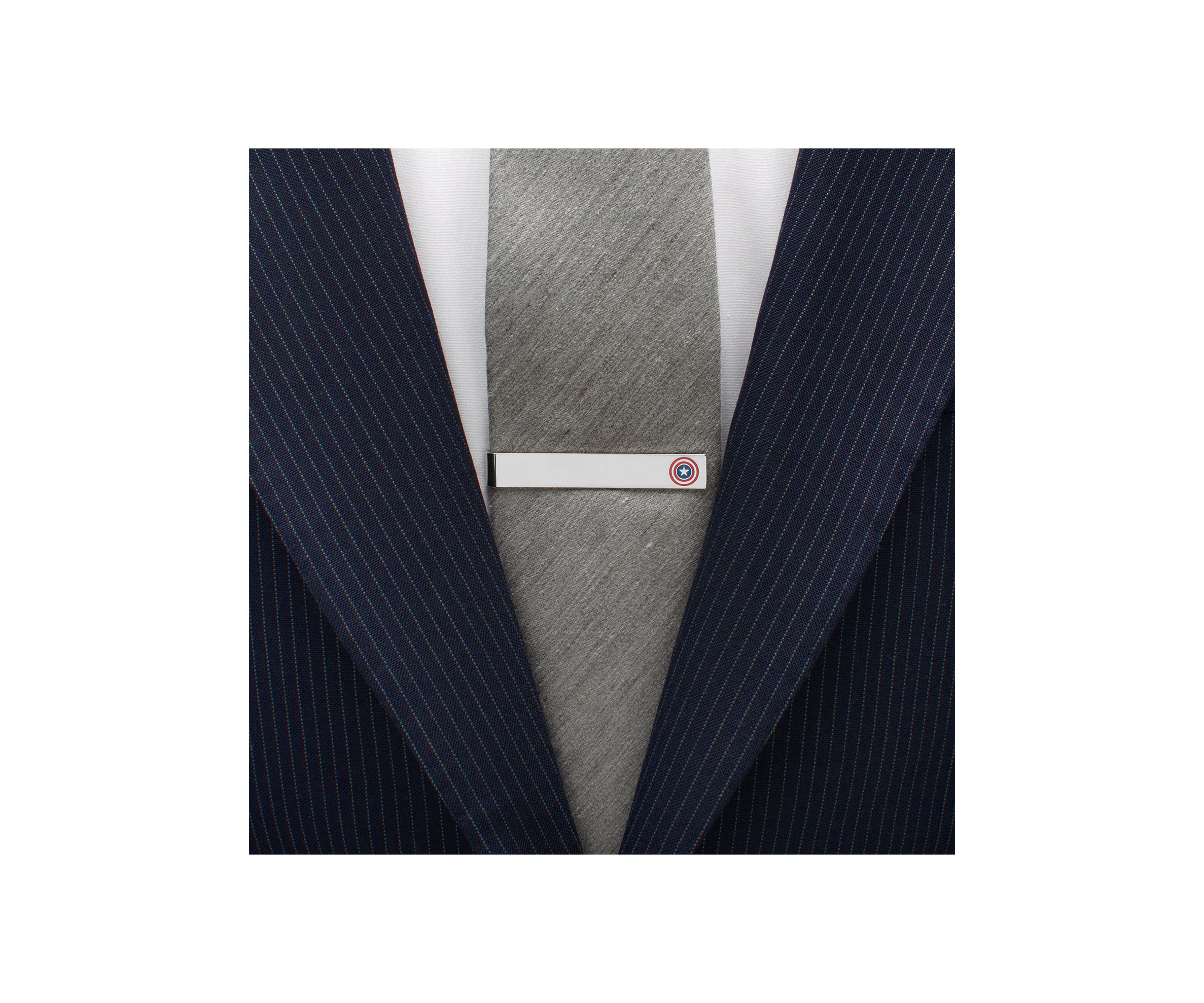 Captain America Shield Tie Bar