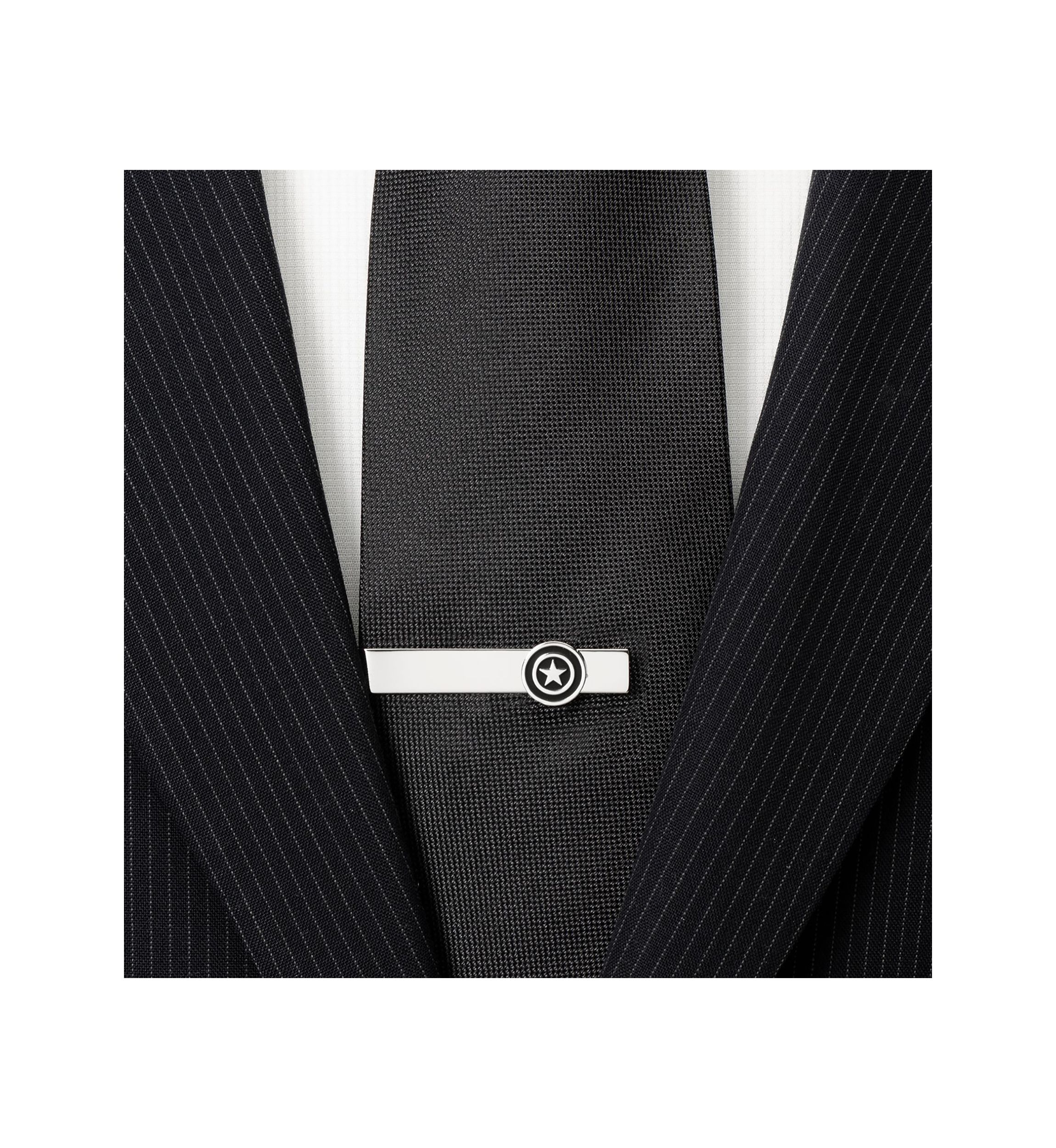 Captain America Silver Tie Bar
