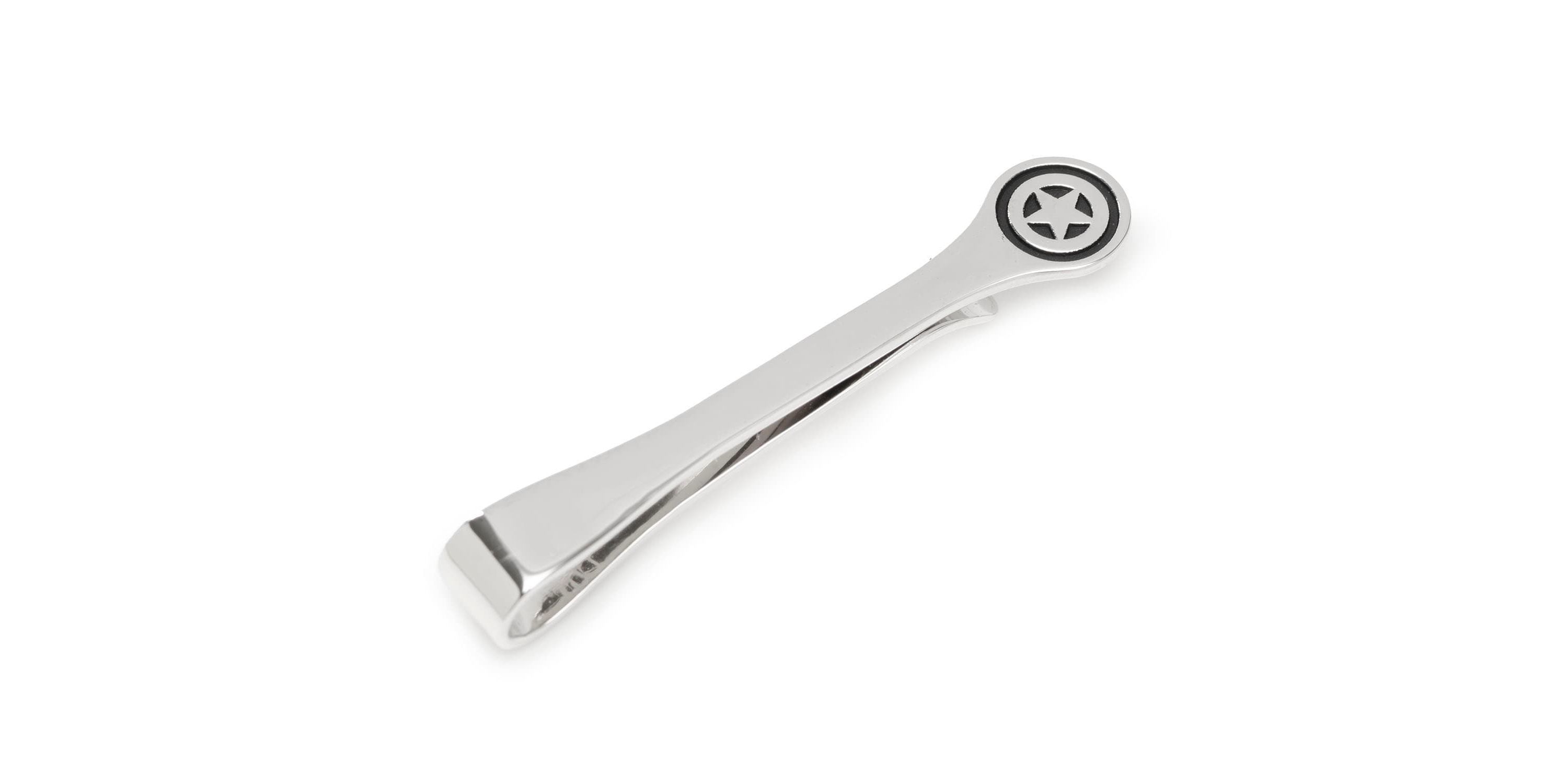 Captain America Sterling Silver Tie Bar