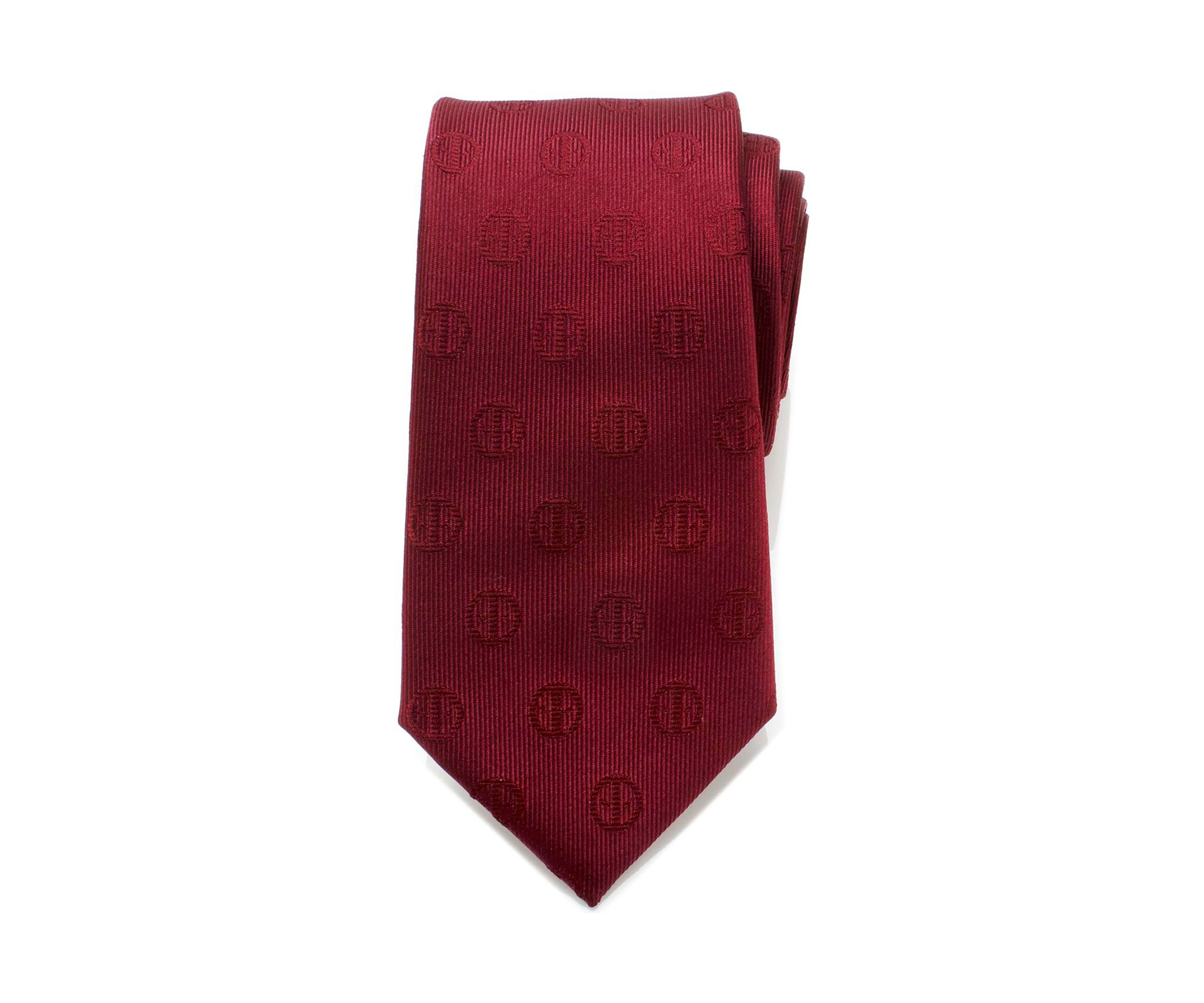 Deadpool Maroon Tie