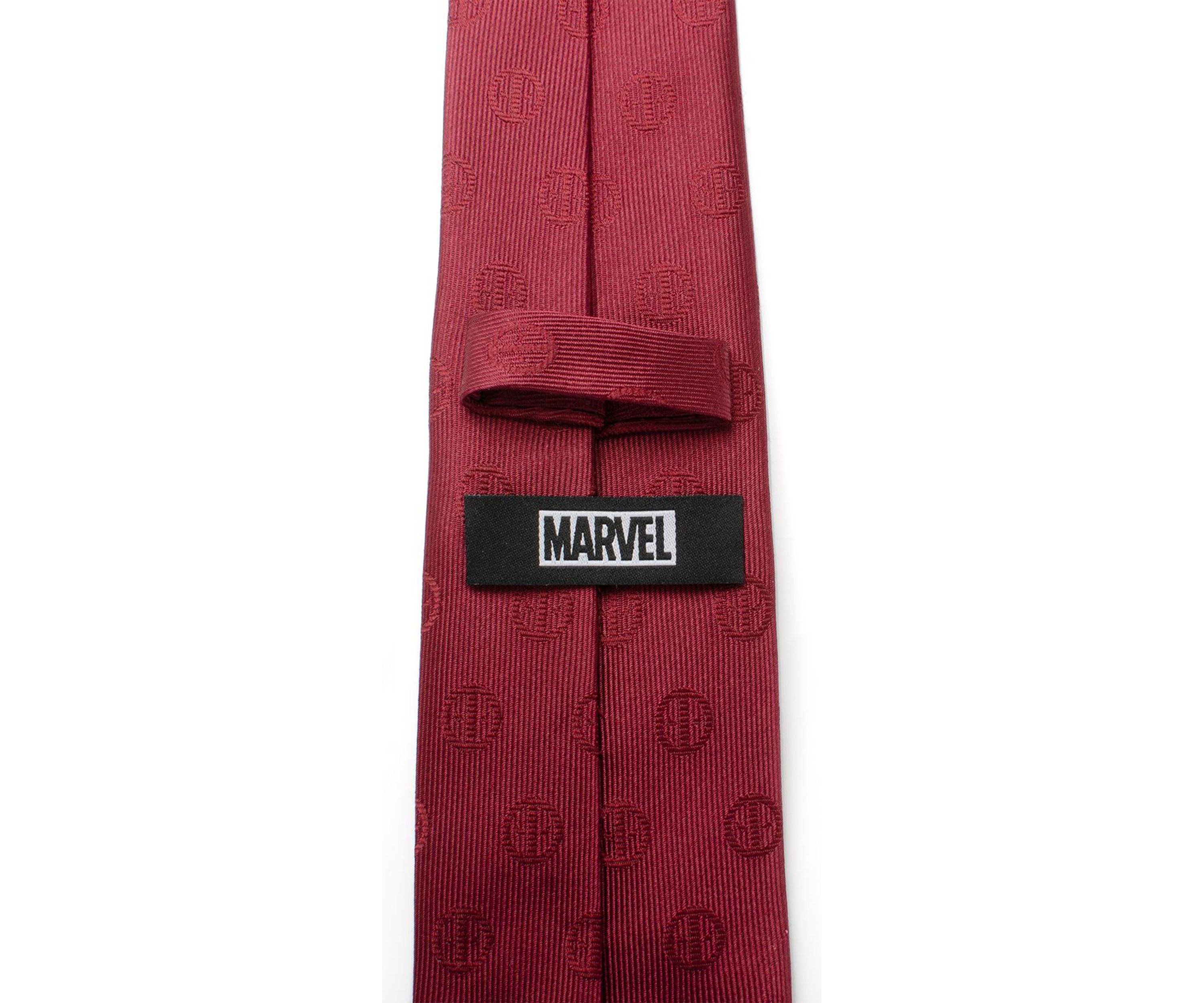 Deadpool Maroon Tie