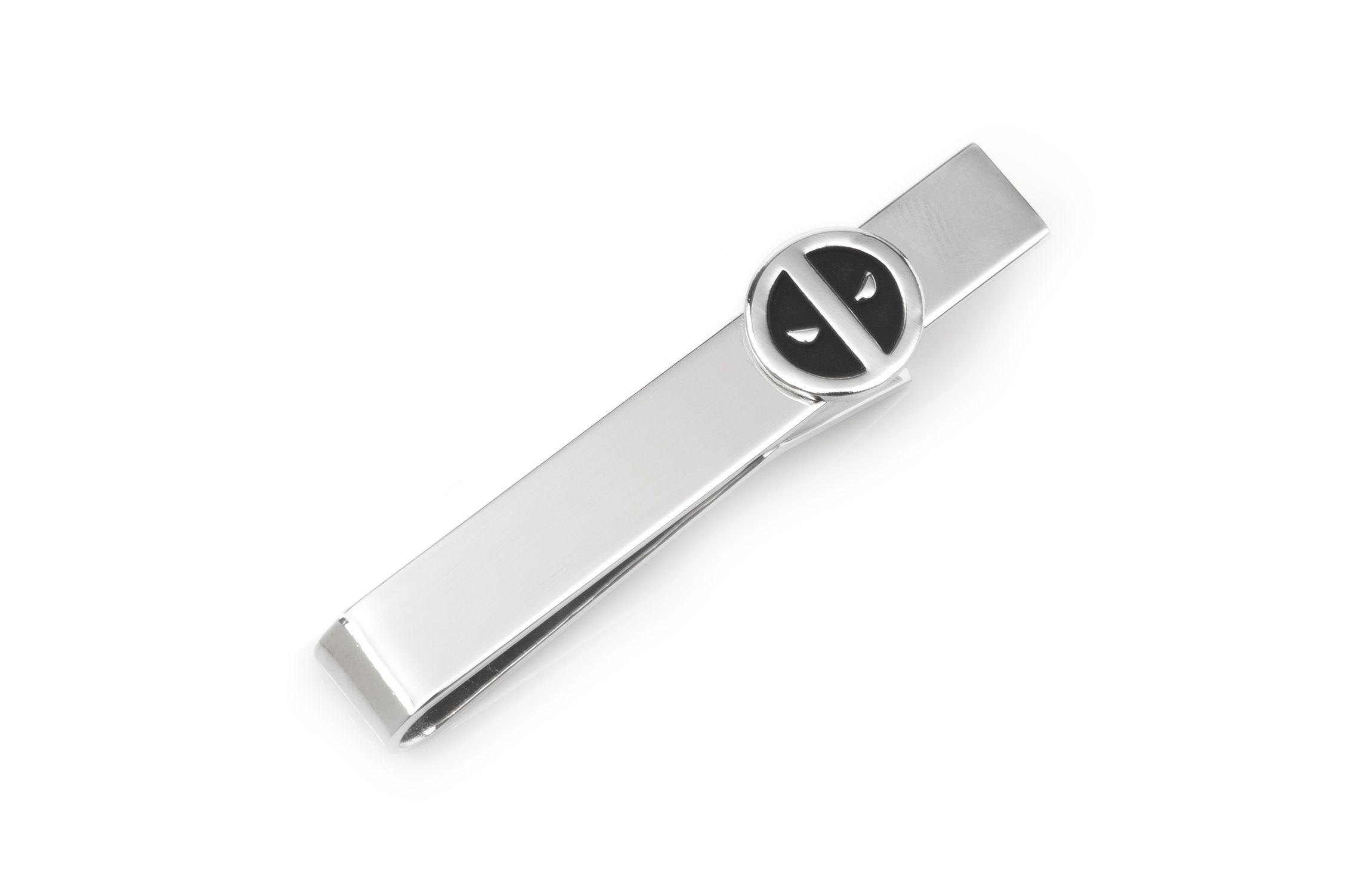 Deadpool Silver Mask Tie Bar