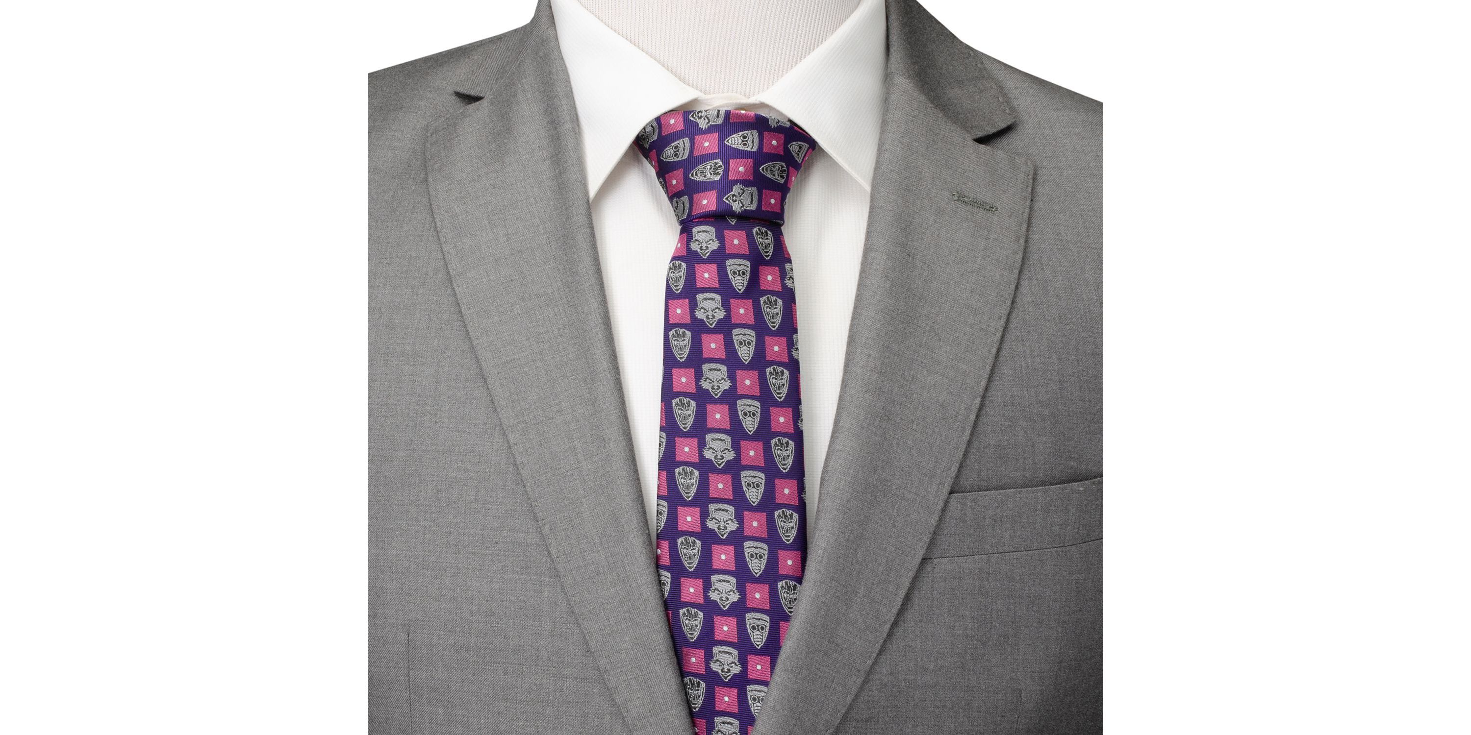 Guardians of the Galaxy Purple Tie