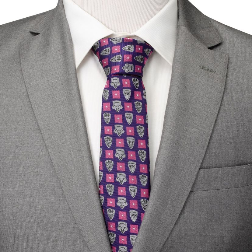 Guardians of the Galaxy Purple Tie