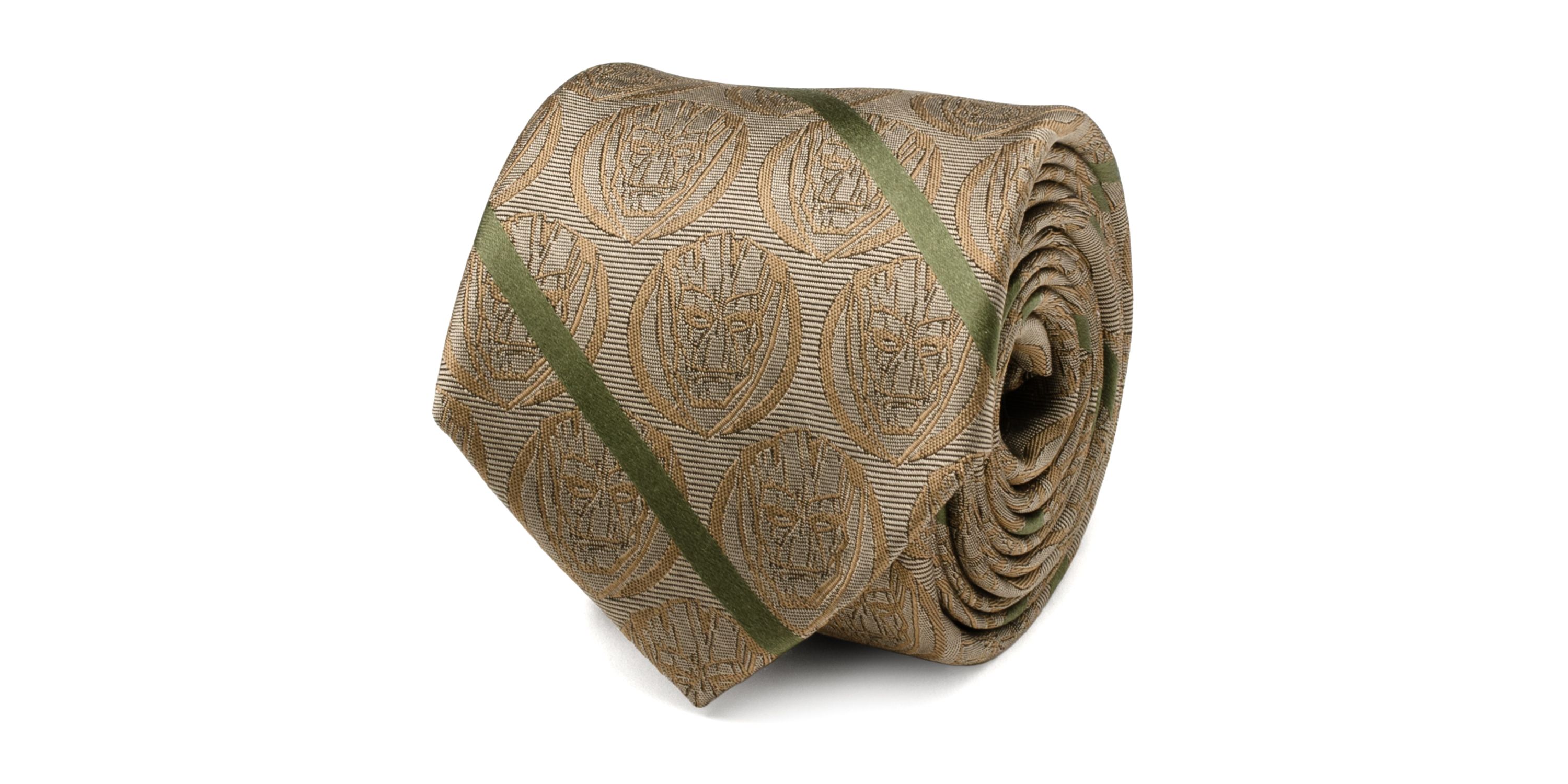 Groot Tan Striped Tie