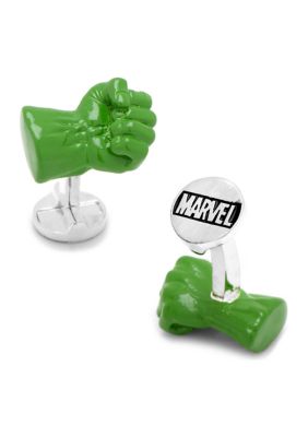 Marvel Men's 3D Hulk Fist Cufflinks