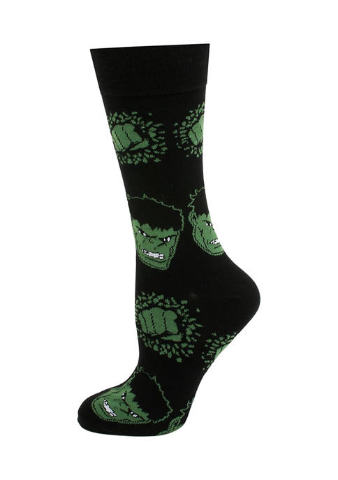 Marvel Black Hulk Socks