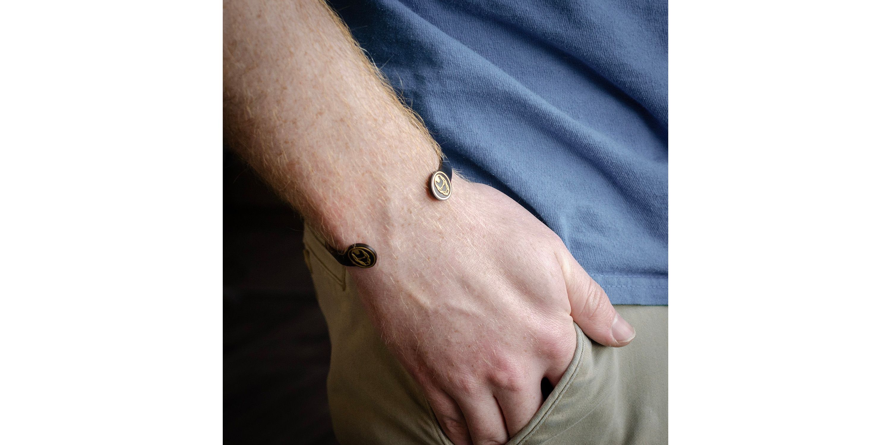 Iron Man Cuff Bracelet