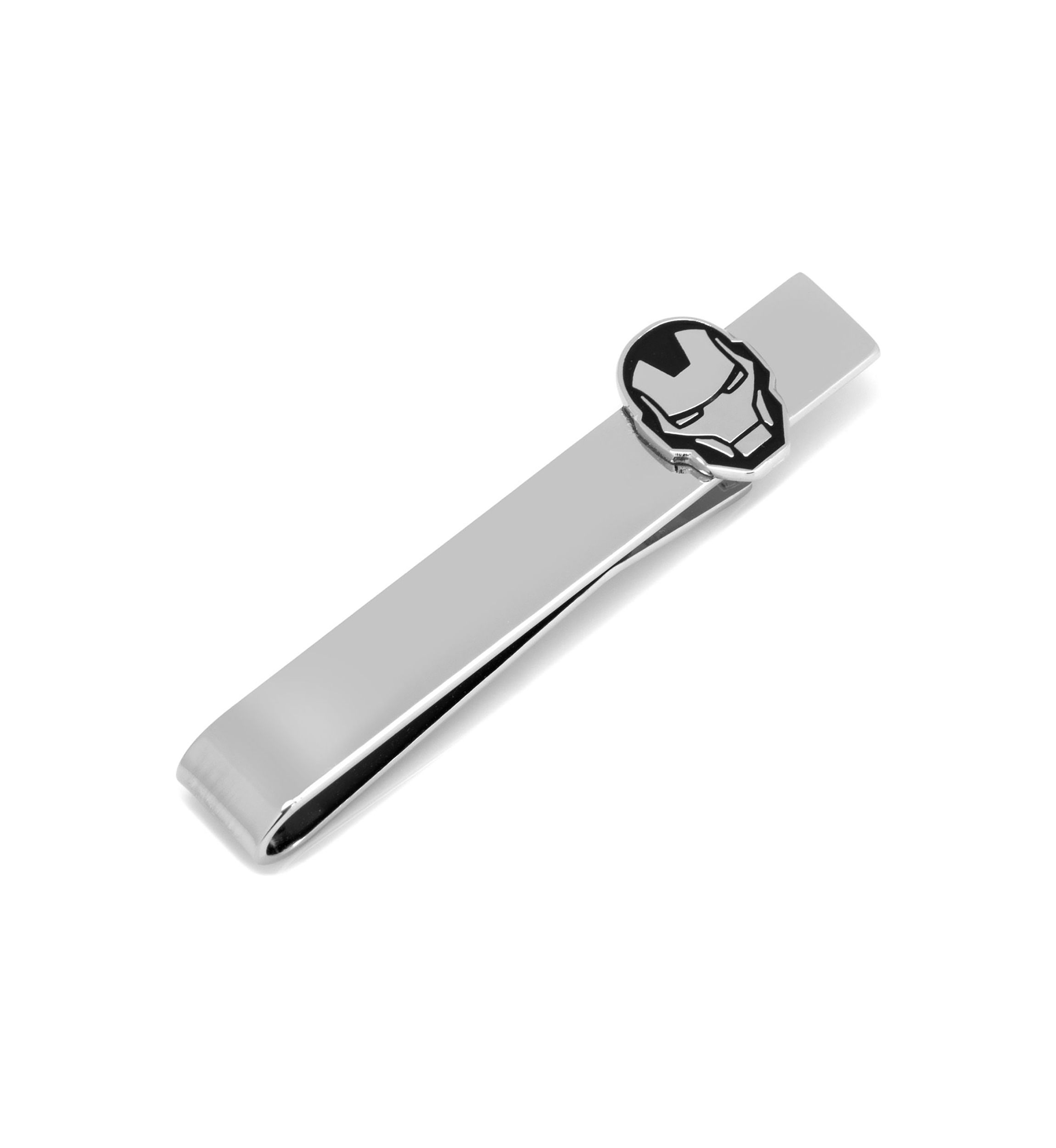 Iron Man Silver Tie Bar