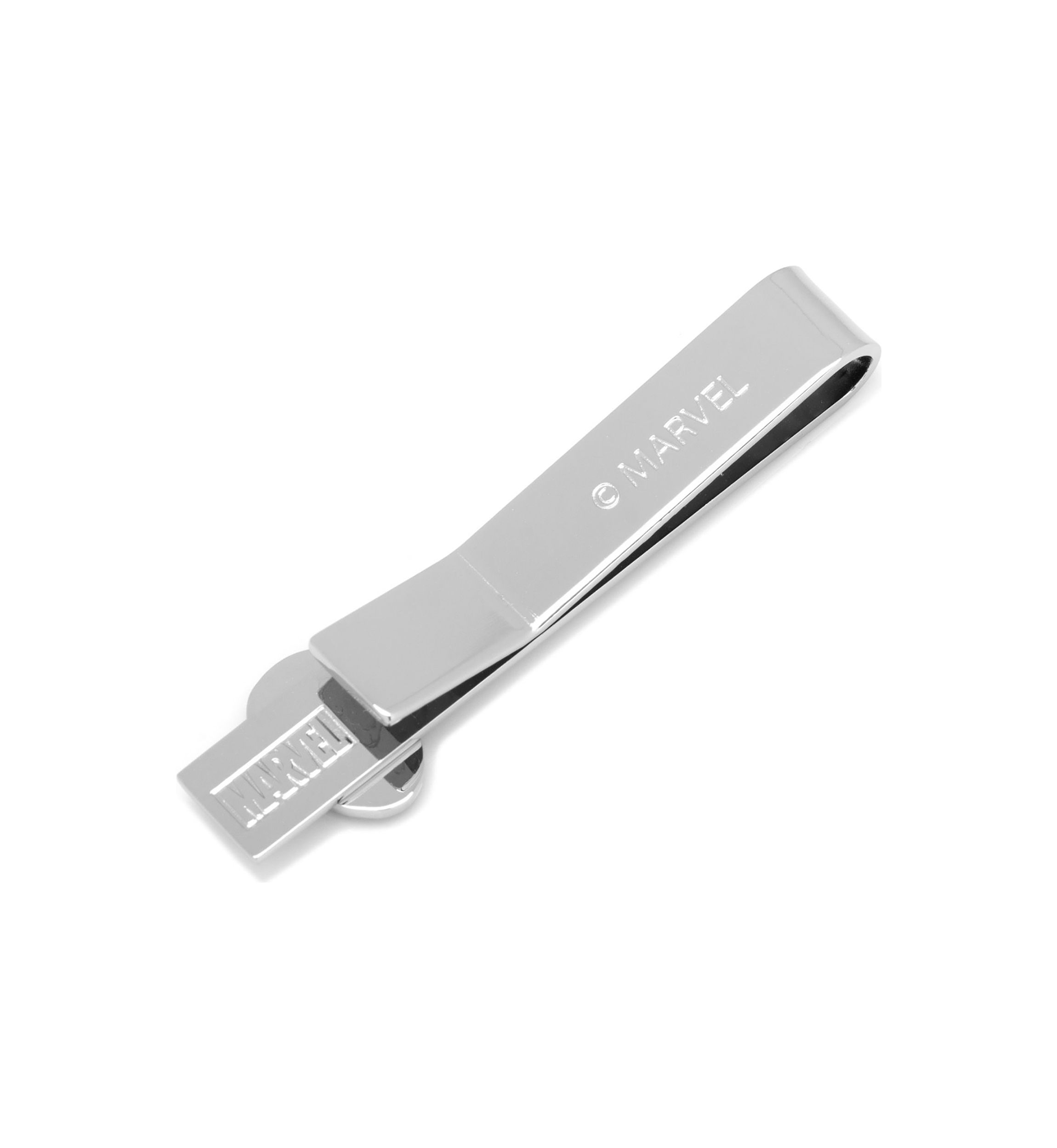 Iron Man Silver Tie Bar