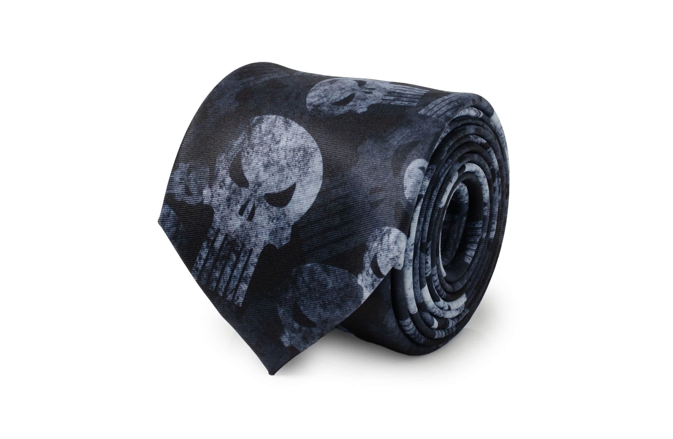 Punisher Dark Teal Mens Tie
