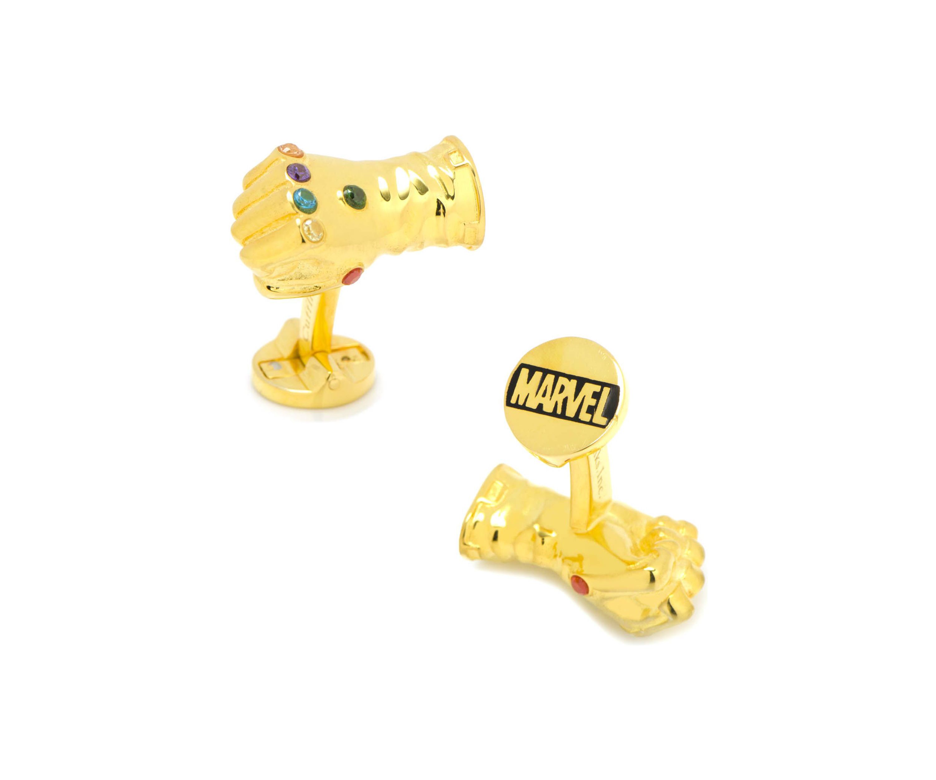 3D Thanos Infinity Gauntlet Cufflinks
