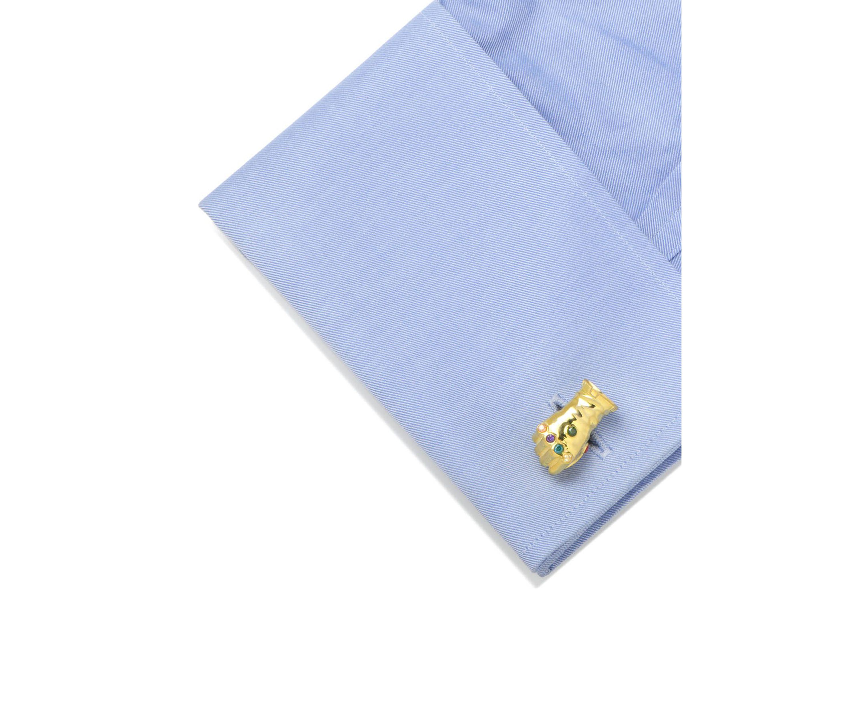 3D Thanos Infinity Gauntlet Cufflinks