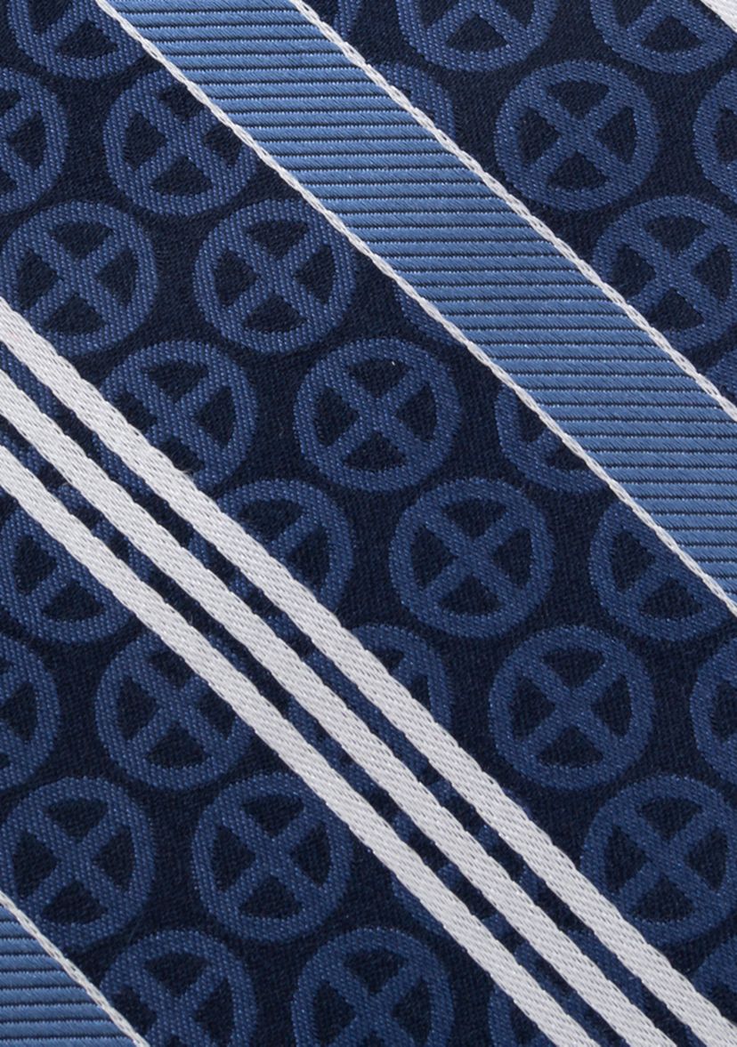 Mens X-Men Symbol Navy Tie