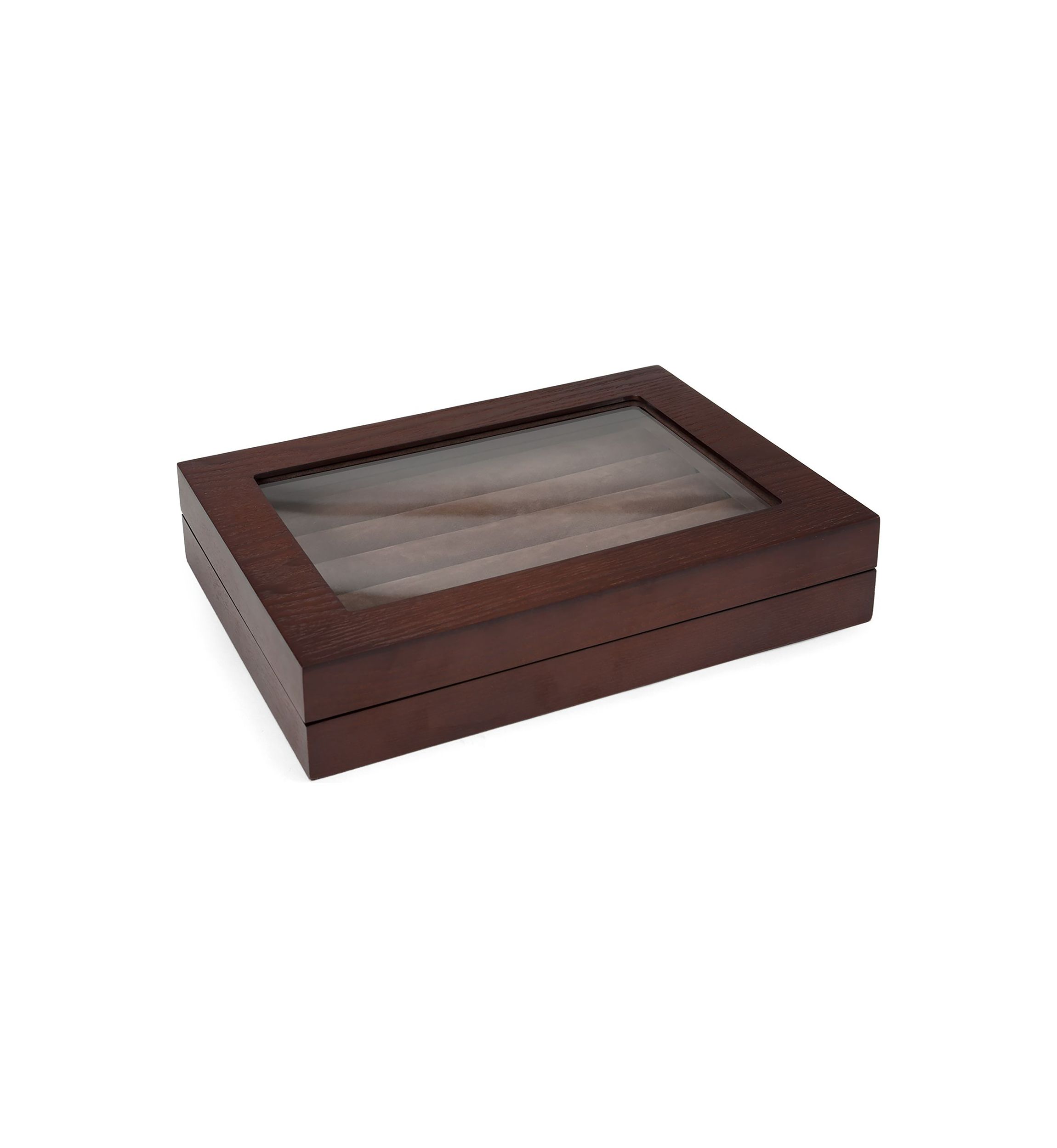 Espresso Cufflinks Collectors Case - 36 pairs