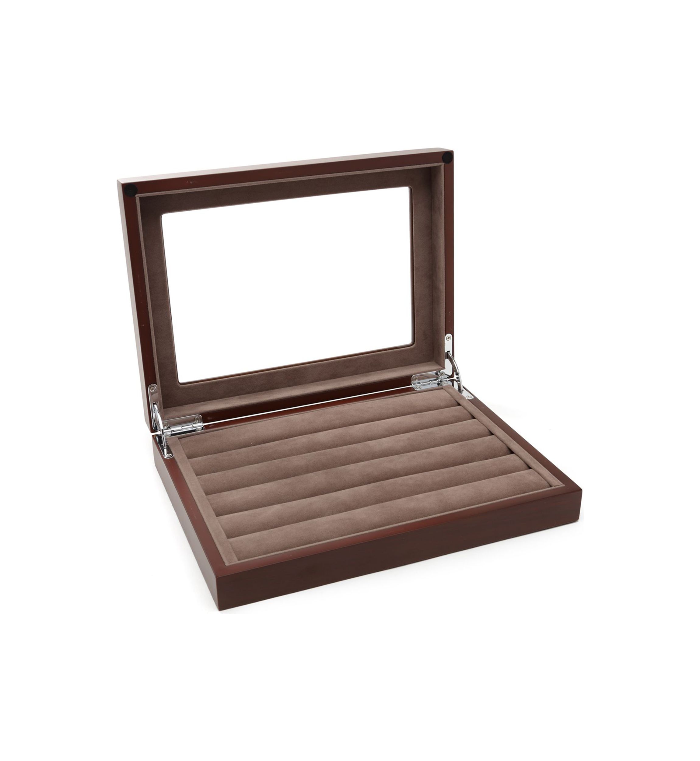 Espresso Cufflinks Collectors Case - 36 pairs