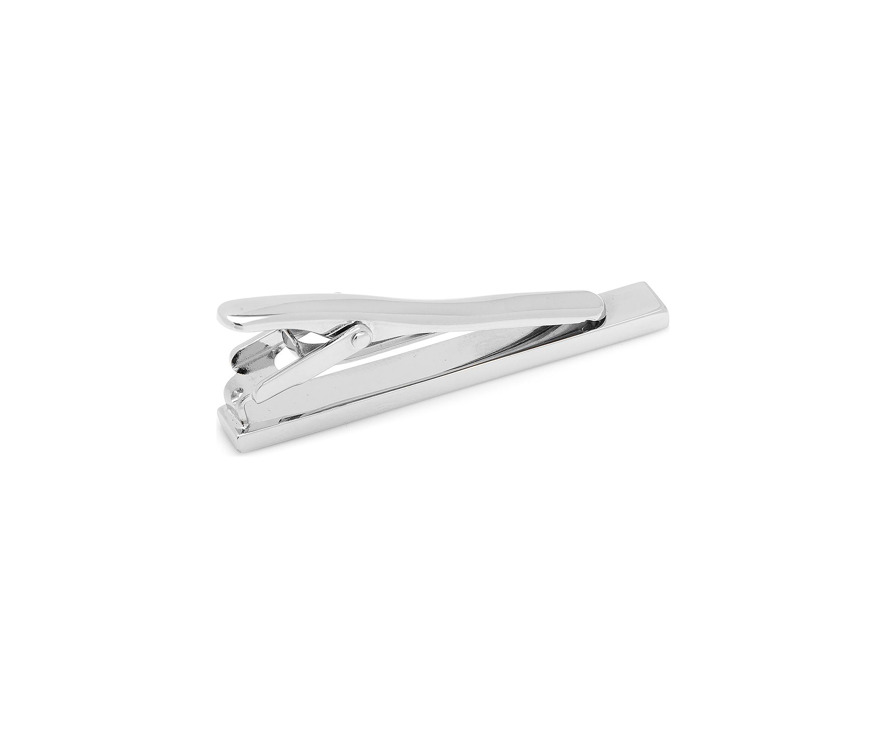 Onyx Inlaid Tie Clip