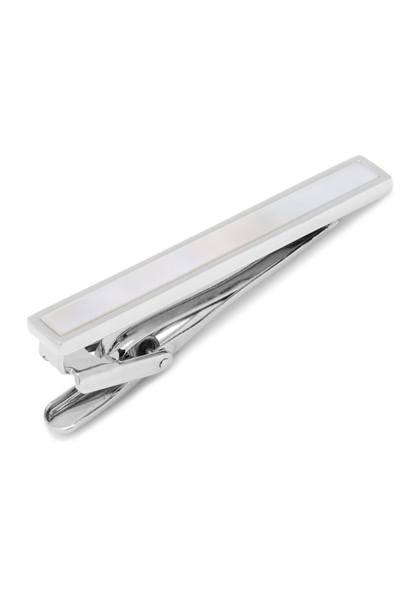 Mother of Pearl Inlaid Tie Clip