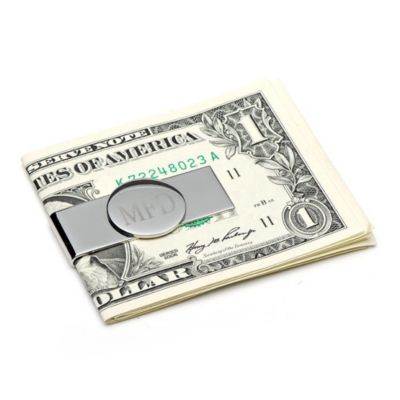 Stainless Steel Engravable Money Clip