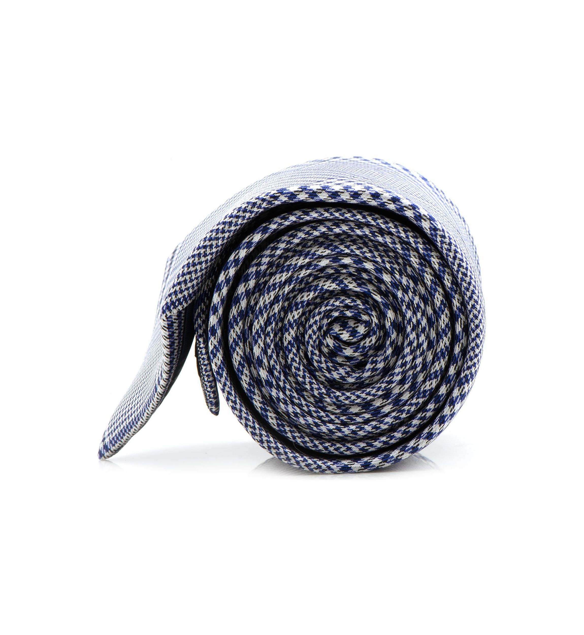 Blue Glen Plaid Silk Tie
