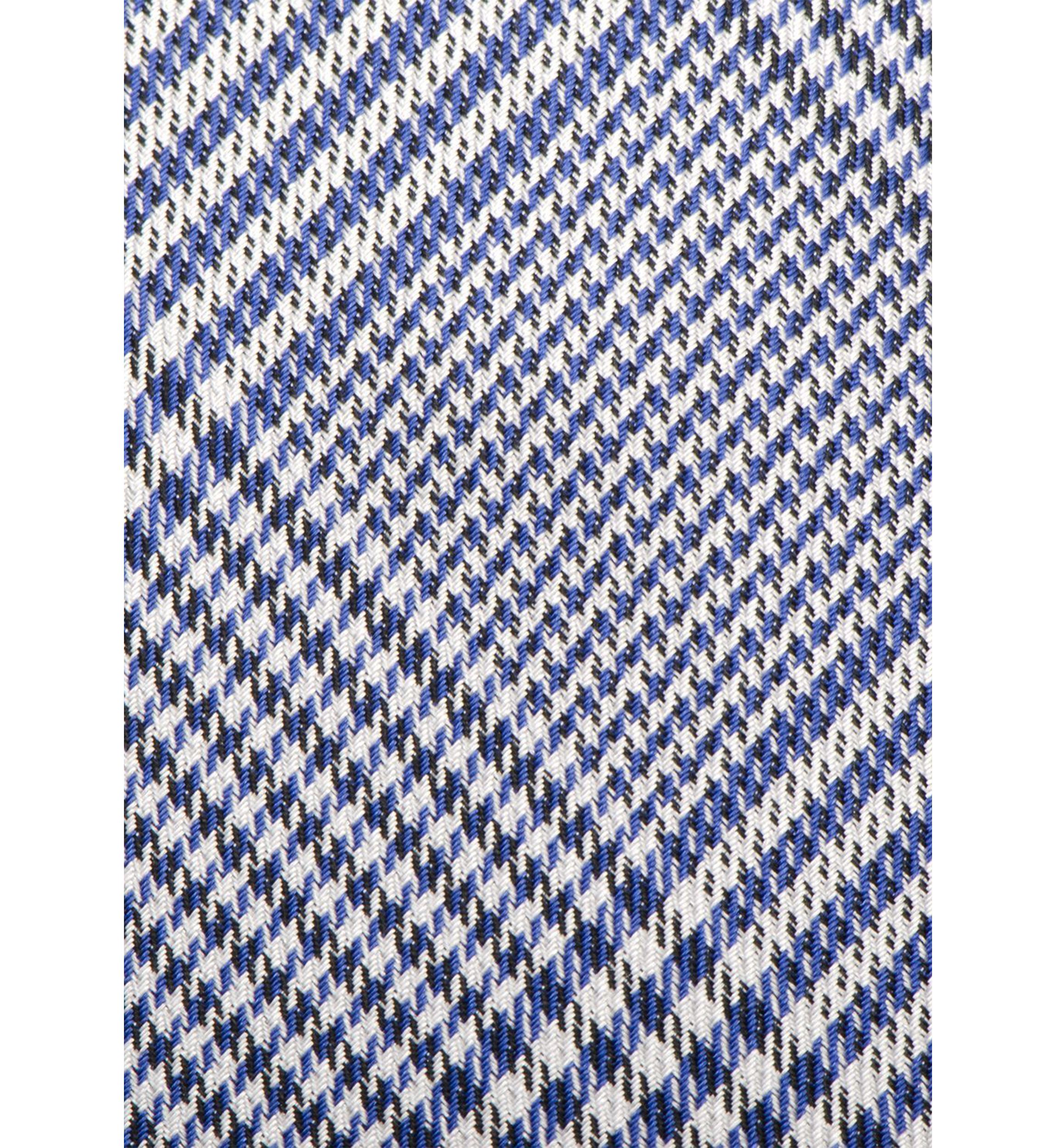 Blue Glen Plaid Silk Tie