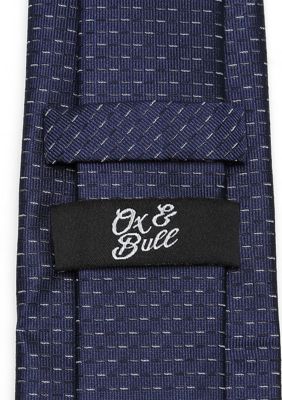 Blue Pattern Tie