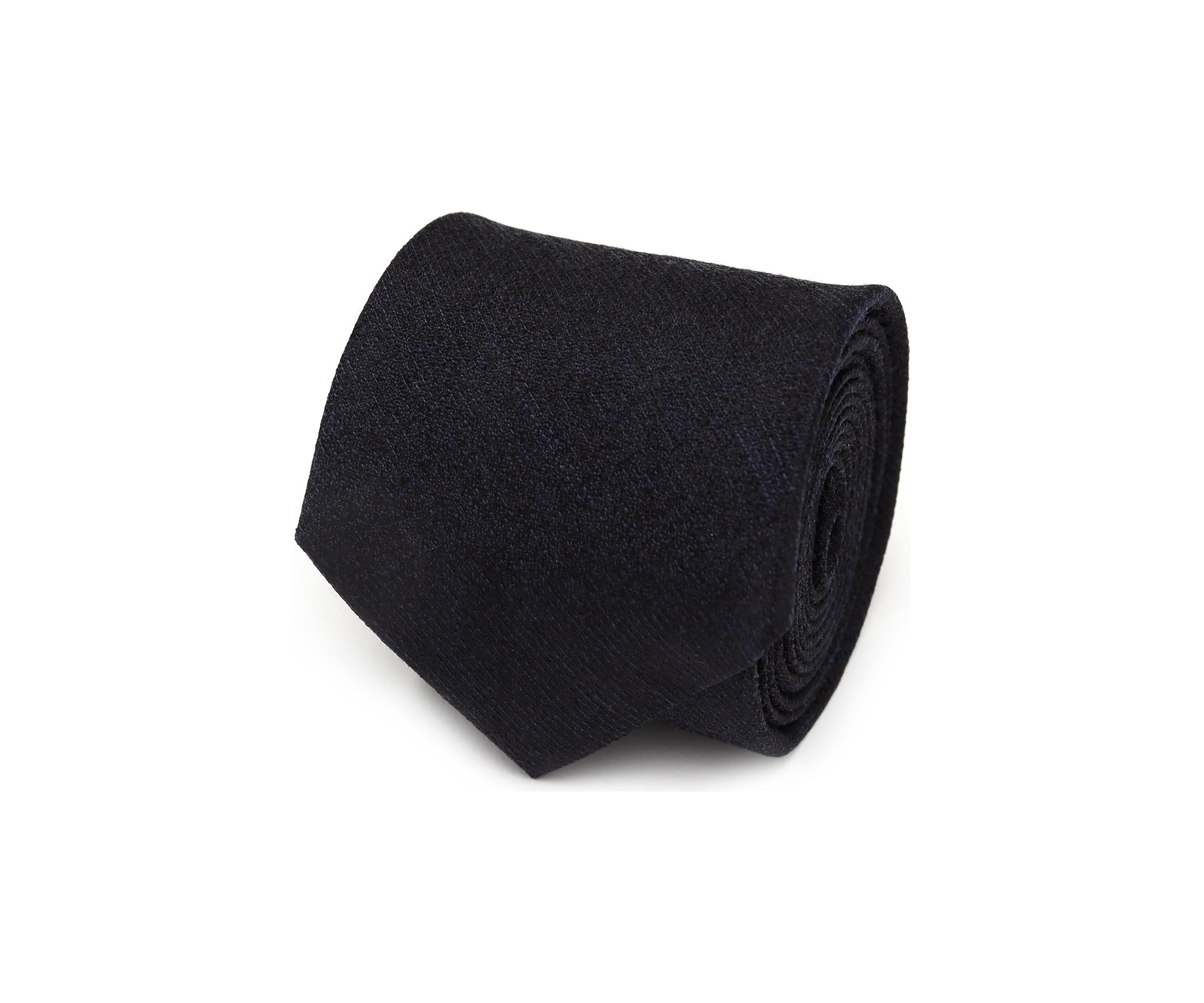 Heathered Blue Wool Tie