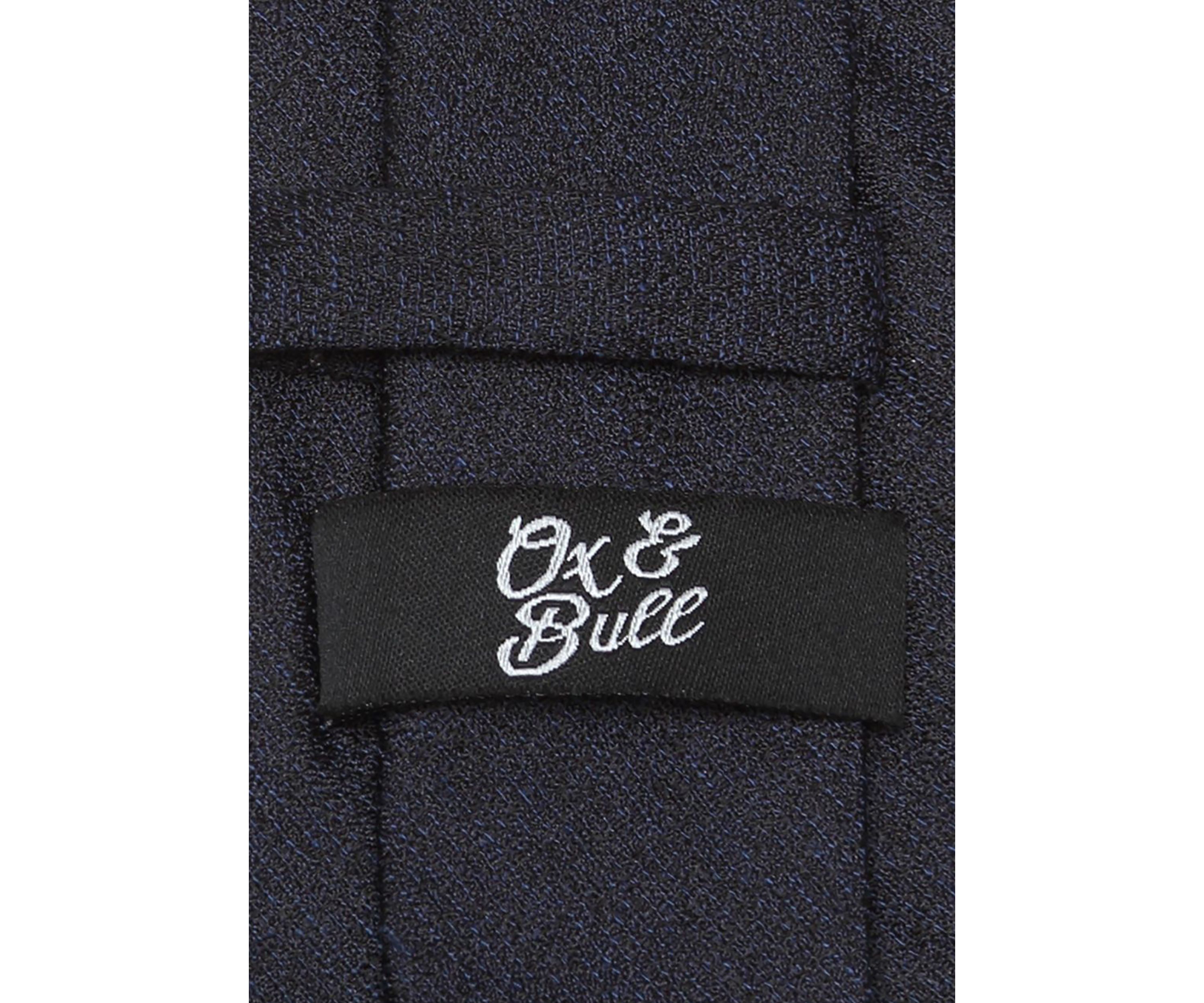 Heathered Blue Wool Tie