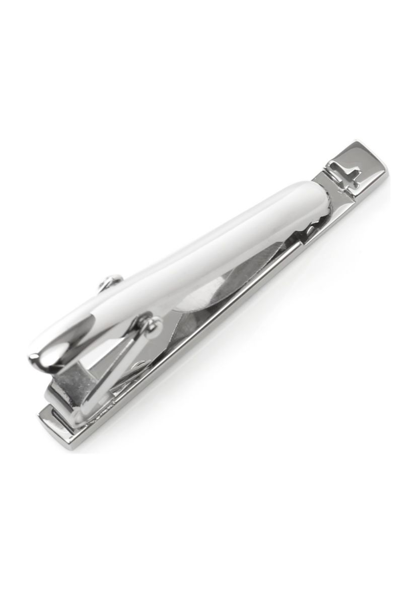 Cross Cutout Stainless Steel Tie Clip