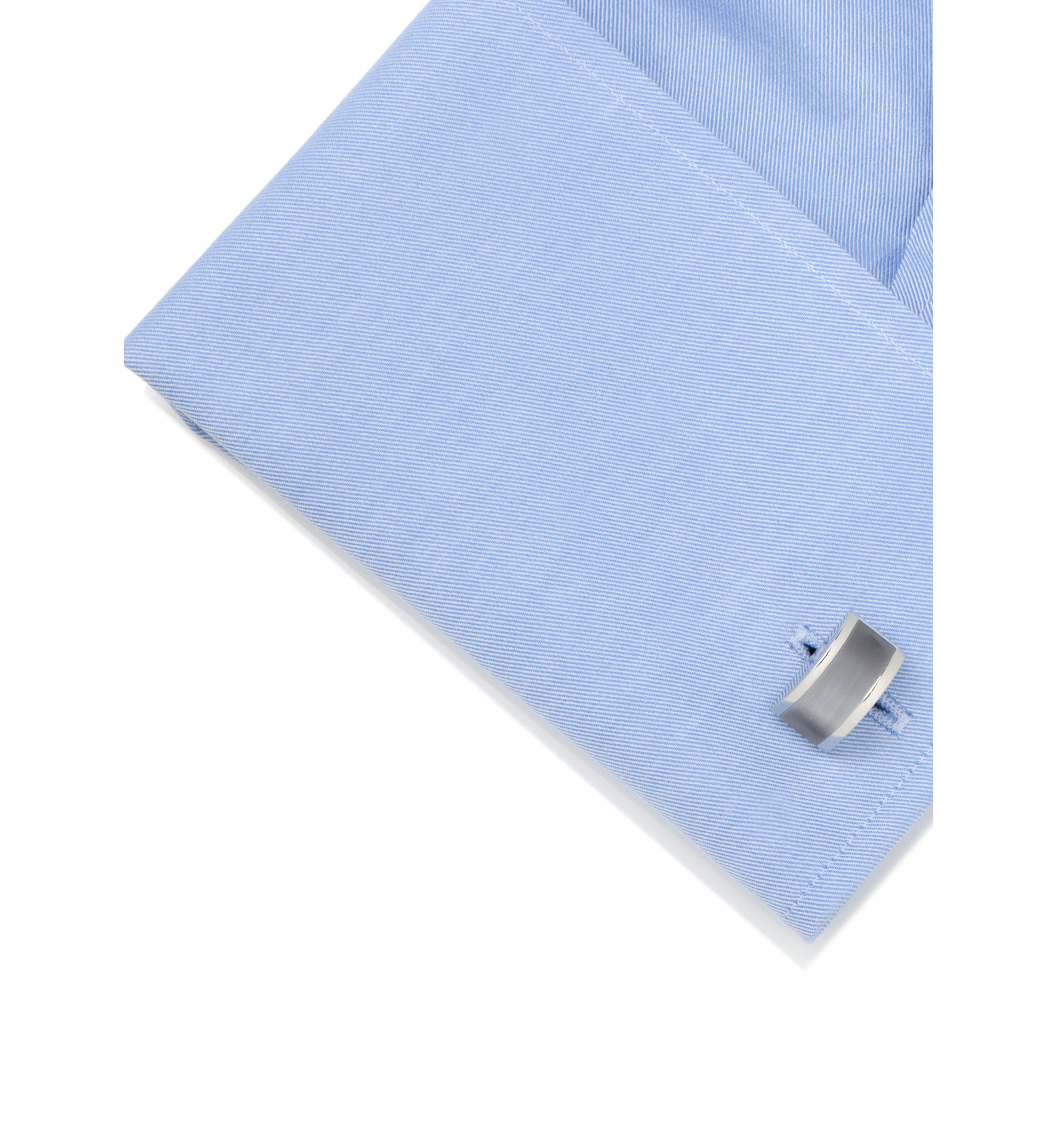 Gray Cats Eye Bridged Cufflinks