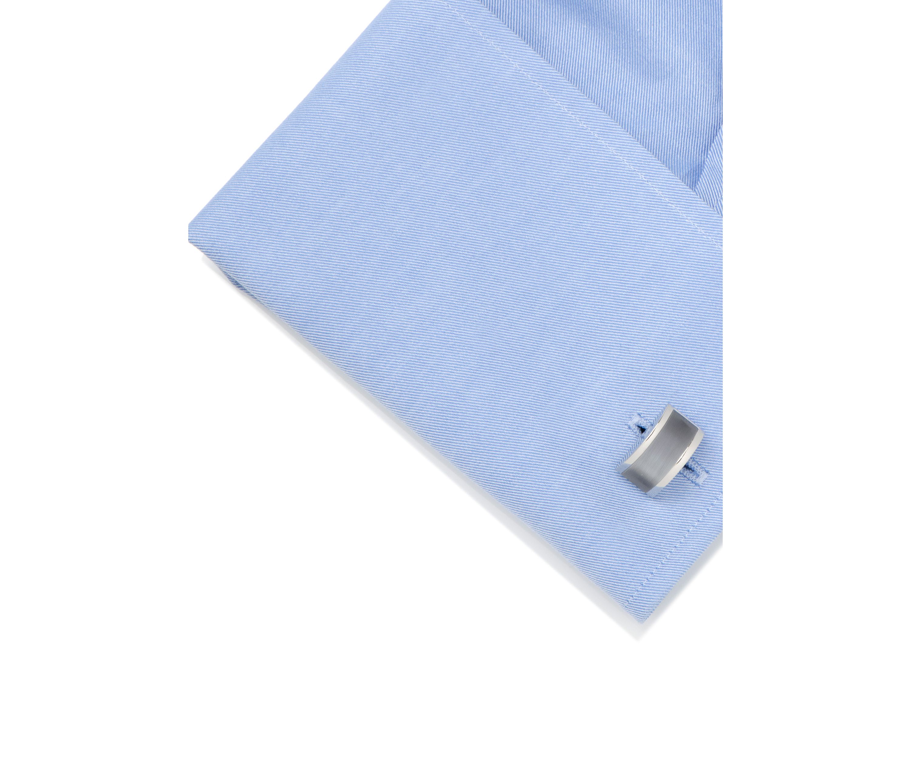 Gray Cats Eye Bridged Cufflinks