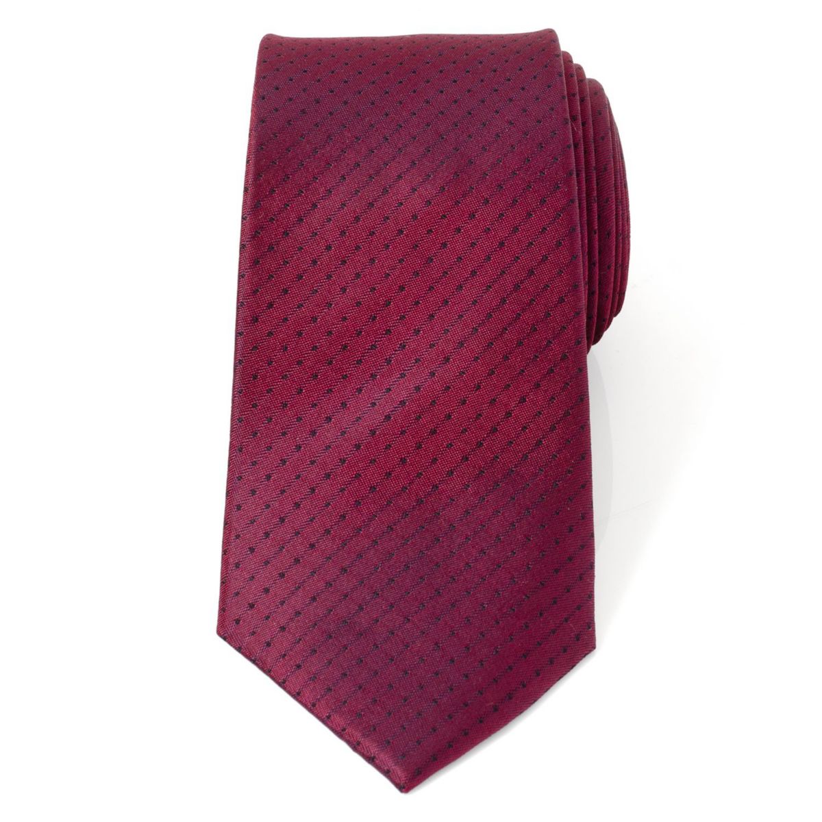 Red Pin Dot Tie