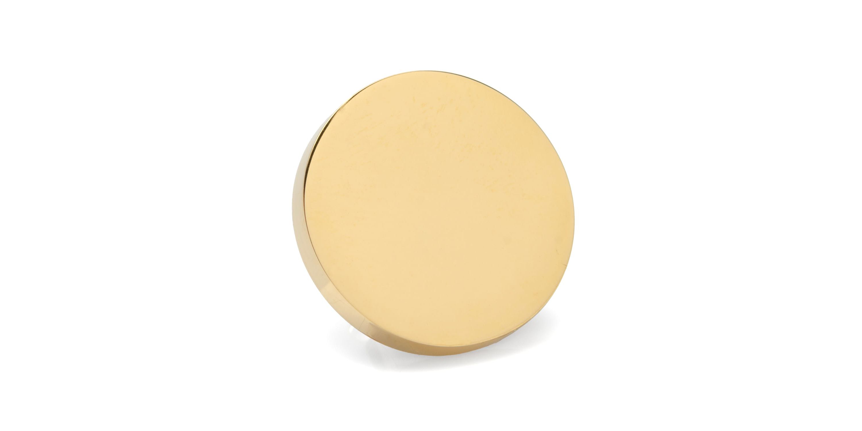 Gold Stainless Steel Round Infinity Engravable Lapel Pin