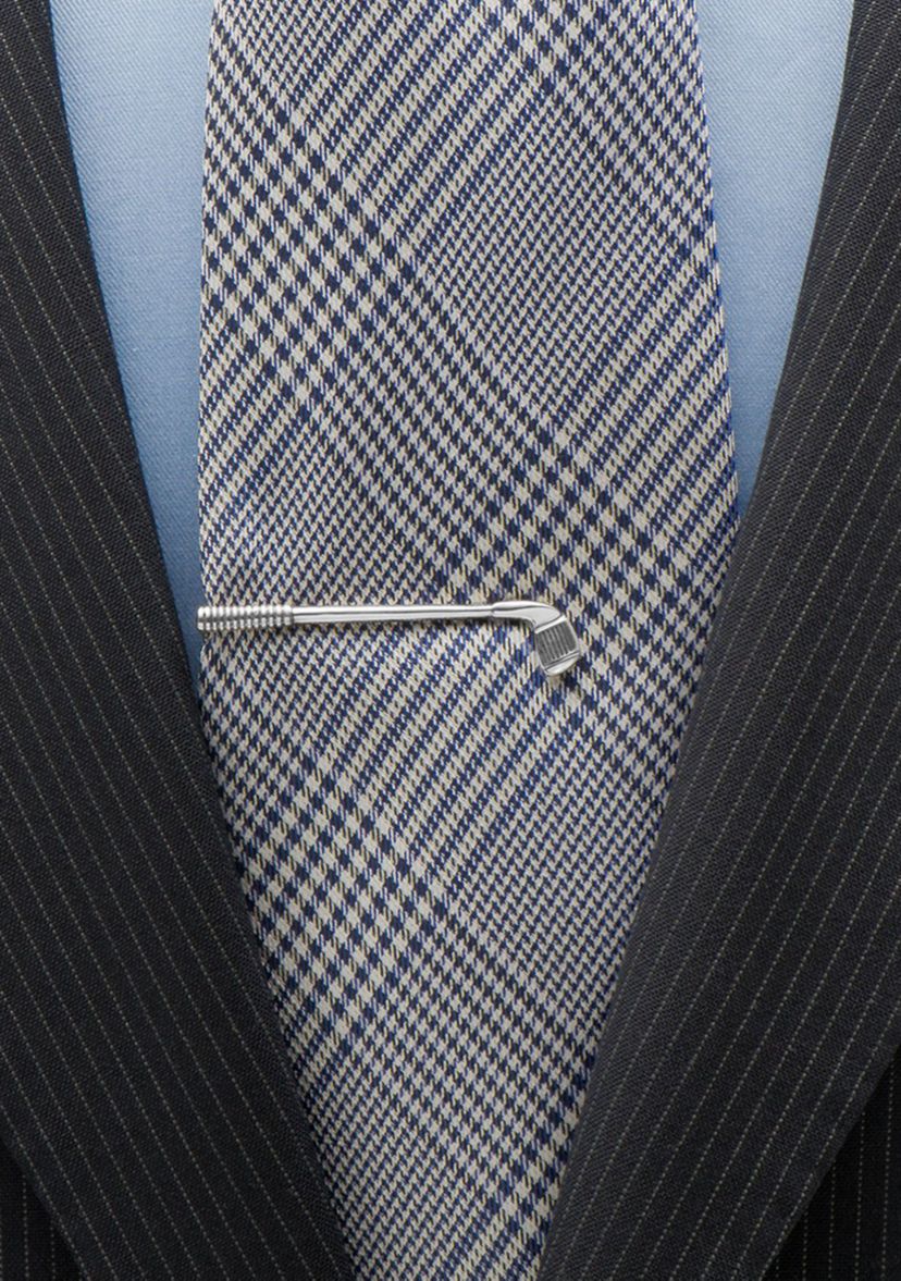 Golf Club Tie Clip