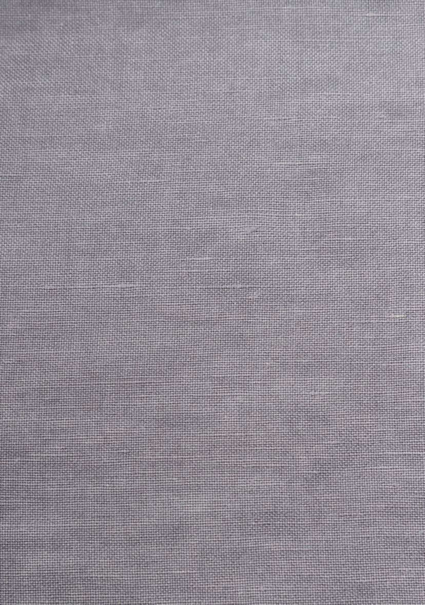 Gray Linen Pocket Square